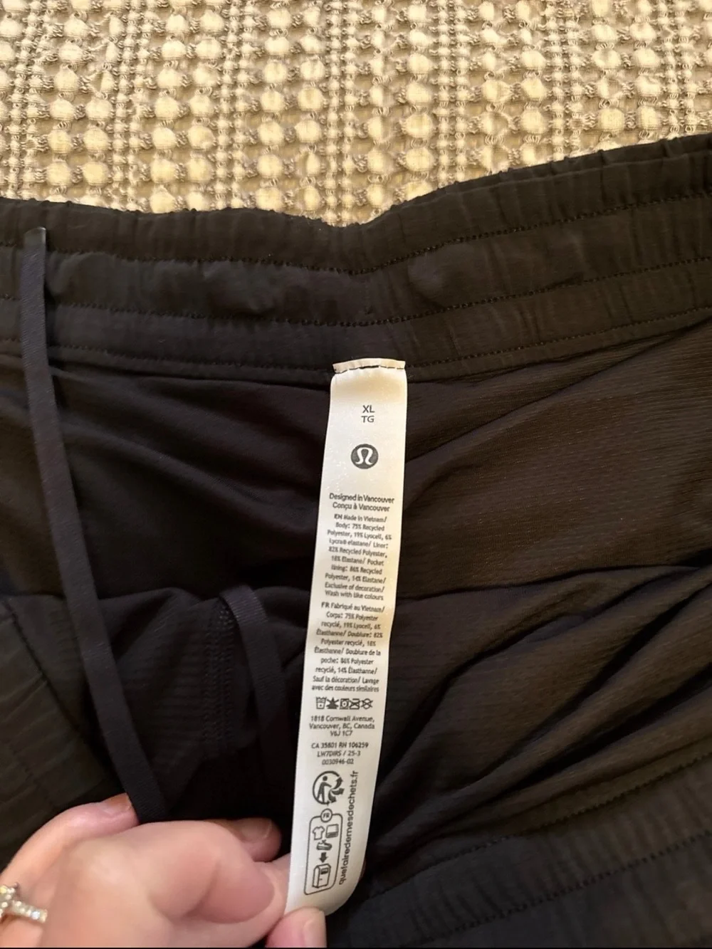 NWT Lululemon Jersey Training Super-High-Rise Lined Short 2